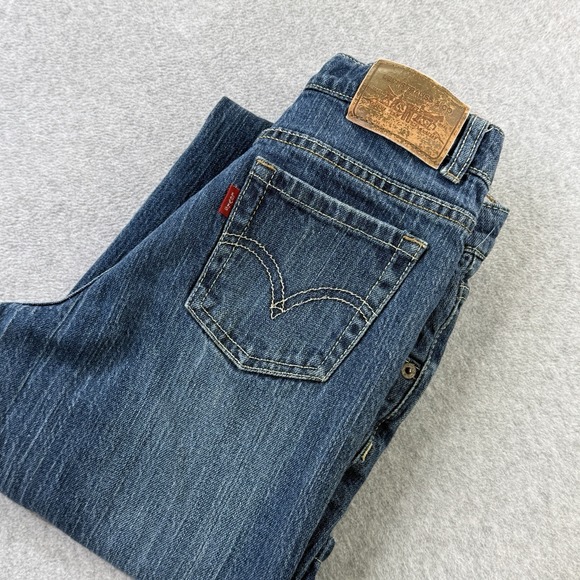 Levi's Other - Levi's Girls 16 Regular 517 Stretch Flare Blue Denim Jeans Y2K‎ Style